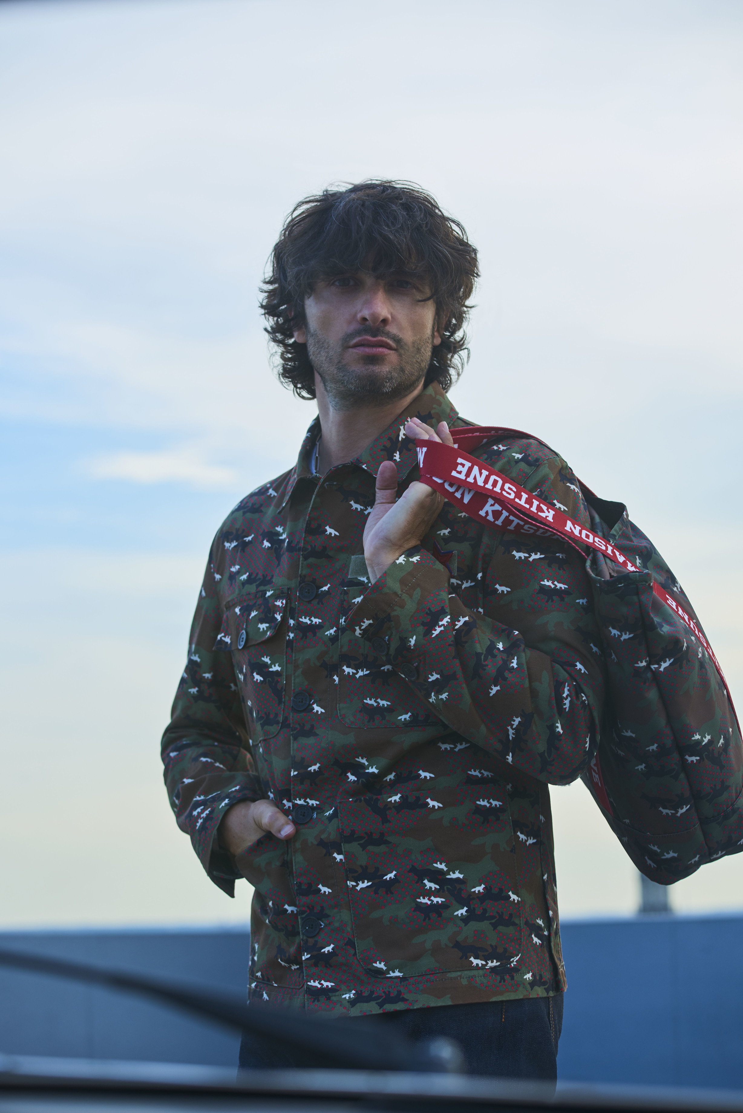 eastpak x maison kitsune