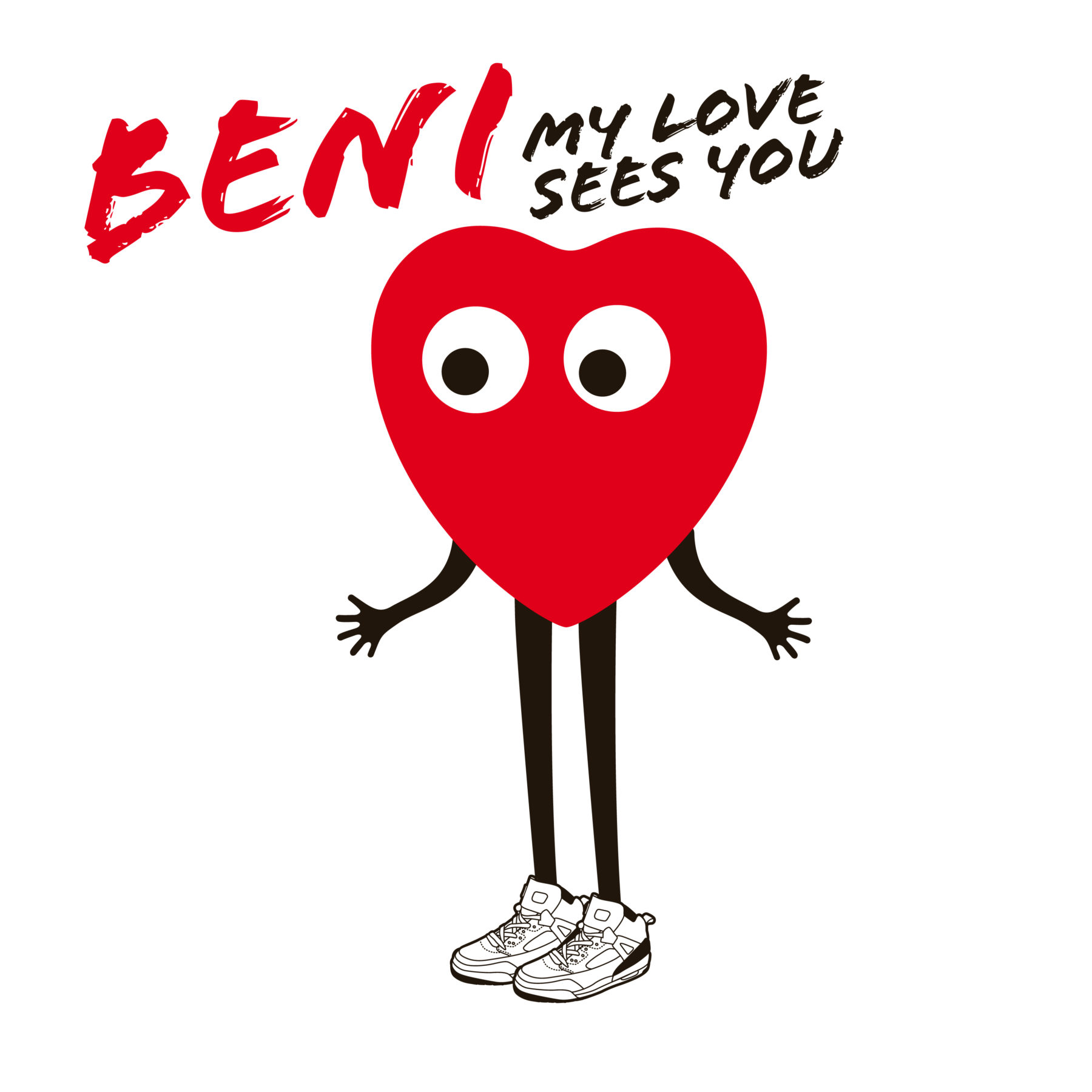 My love sees you