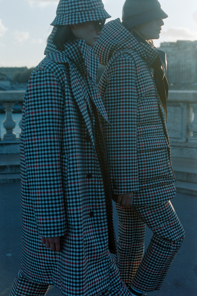 Shop Louis Vuitton 2022-23FW Other Plaid Patterns Street Style